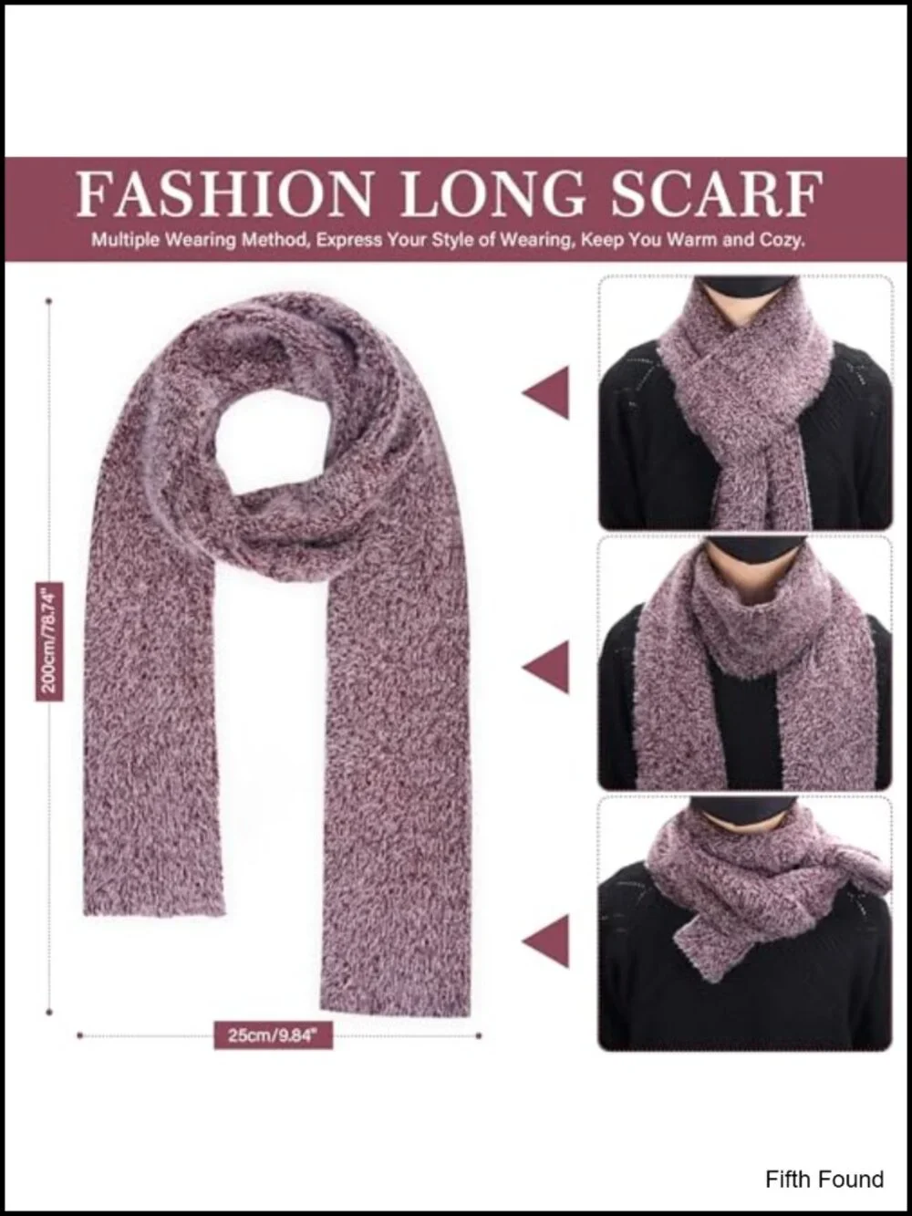Womens Winter Beanie Hat Scarf Touchscreen Gloves 3 Piece Set Acrylic Fleece